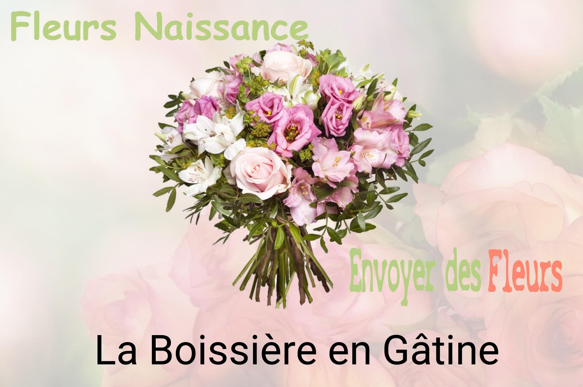 Bouquet de fleurs de naissance livré à La Boissière-en-Gâtine